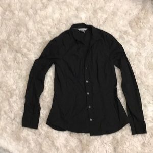 H&M black women blouse